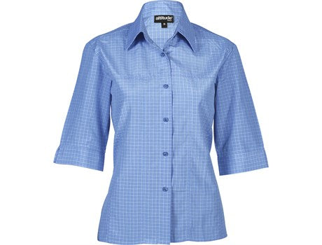 Ladies 3/4 Sleeve Prestige Shirt - Light Blue (ALT-LPR-LB)