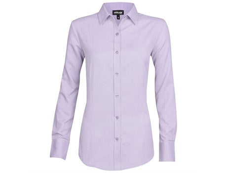 Ladies Long Sleeve Nottingham Shirt - Purple (ALT-NHLL-P)