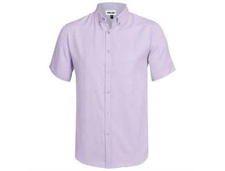 Mens Short Sleeve Nottingham Shirt  - Purple (ALT-NHMS-P)