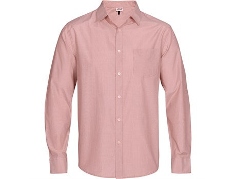 Mens Long Sleeve Portsmouth Shirt  - Red (ALT-PSML-R)