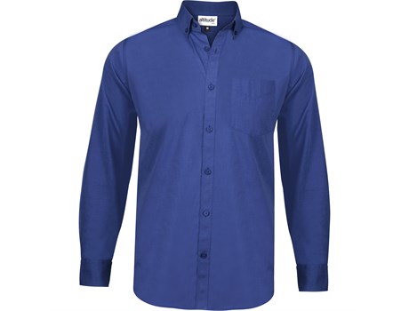 Mens Long Sleeve Viscount Shirt  - Royal Blue (ALT-VML-RB)