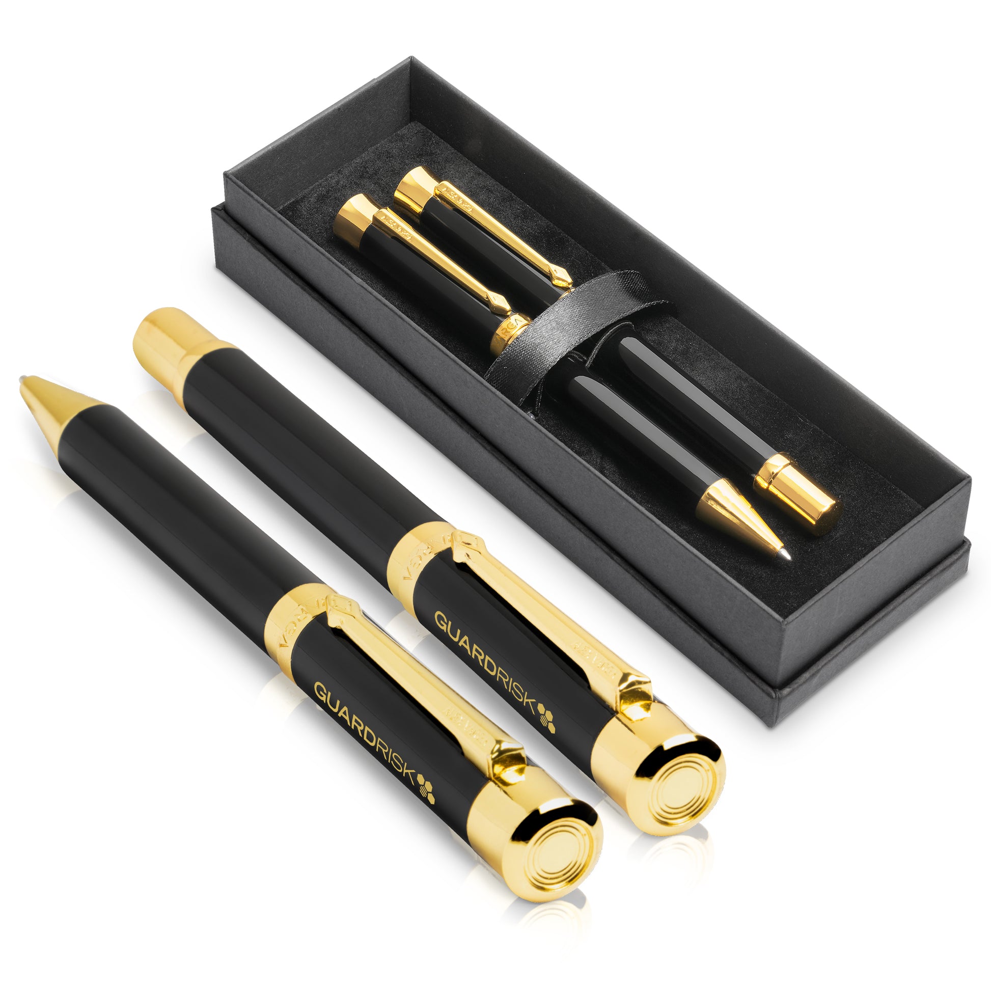 Alex Varga Corona Ball Pen & Rollerball Set (AV-19066)