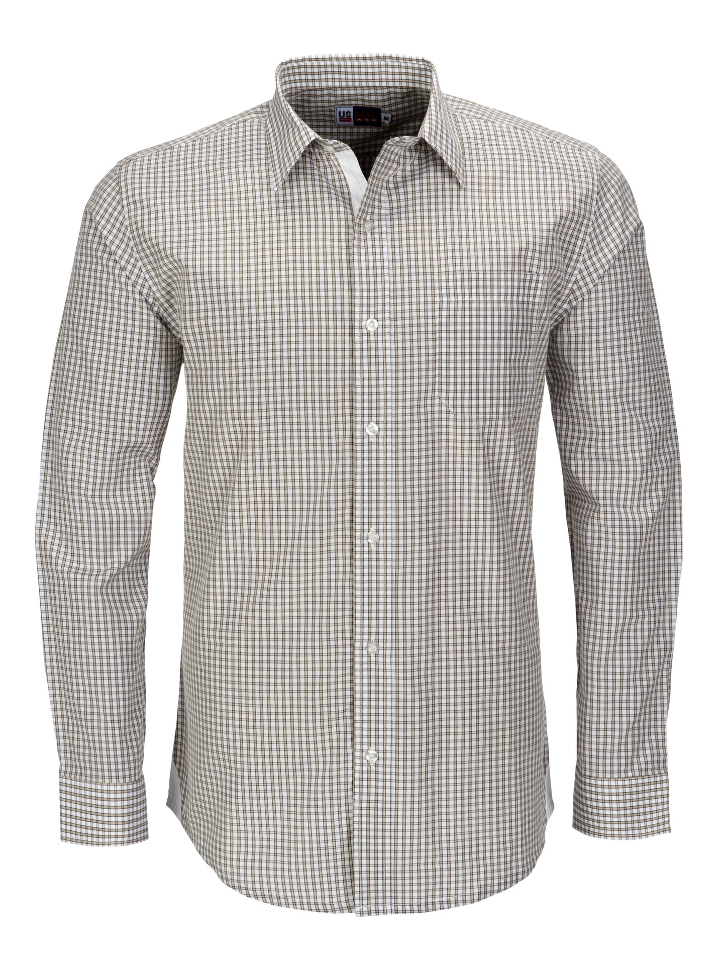 Mens Long Sleeve Kenton Shirt - Khaki Only