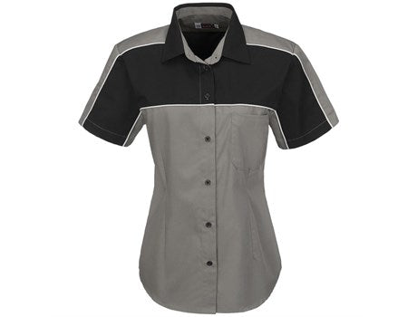 Ladies Daytona Pitt Shirt  - Grey (BAS-5161-GY)