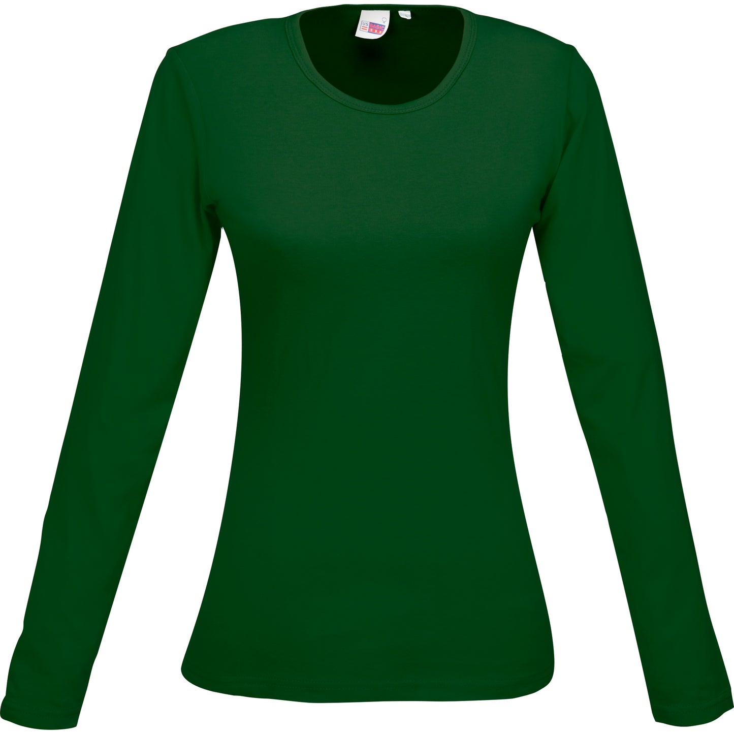 Ladies Long Sleeve Portland T-Shirt - Green Only