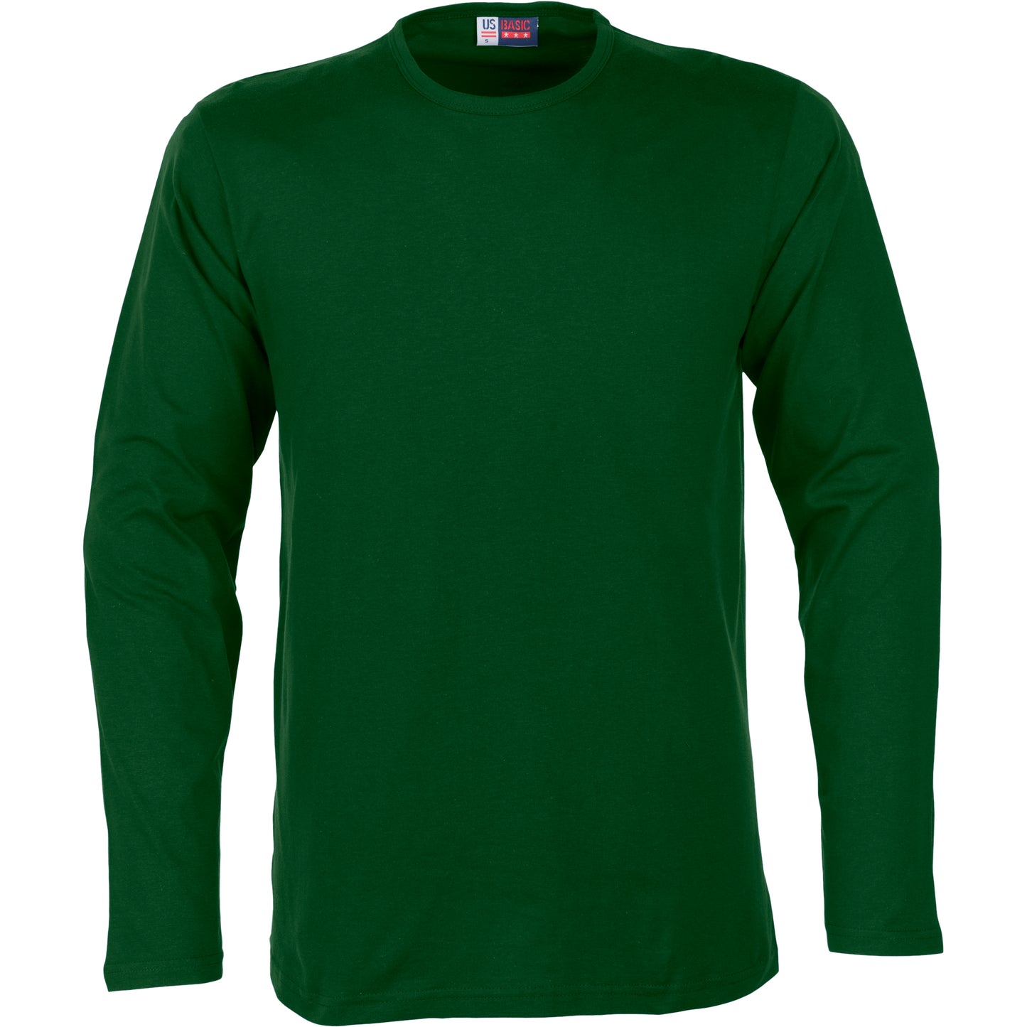 Mens Long Sleeve Portland T-Shirt  - Green Only