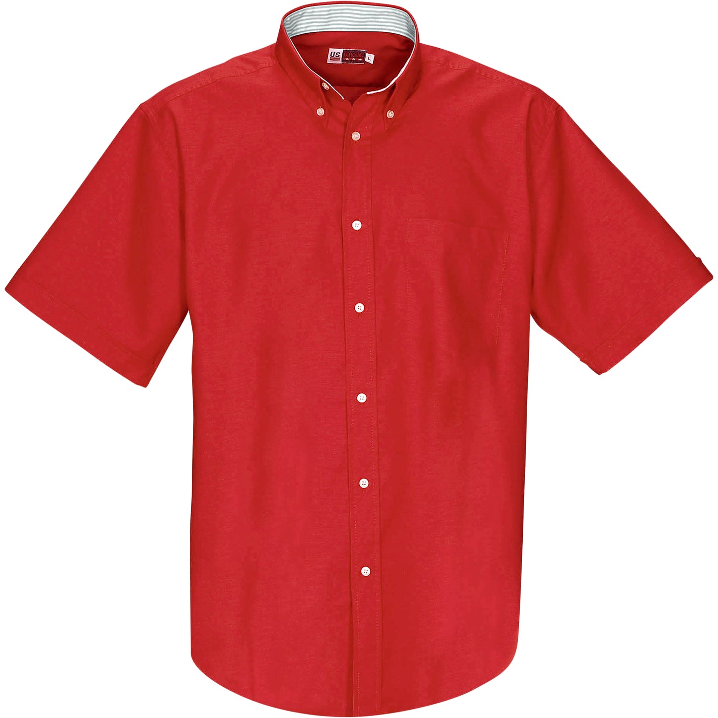 Mens Short Sleeve Aspen Shirt - Red Only