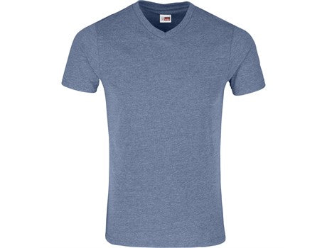 Mens Michigan Melange V-Neck T-Shirt