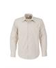 Mens Long Sleeve Manhattan Striped Shirt - Khaki (BIZ-3624-KH)