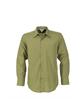 Mens Long Sleeve Metro Shirt  - Green (BIZ-3628-G)