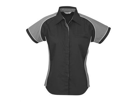 Ladies Nitro Pitt Shirt  - Grey (BIZ-3640-GY)