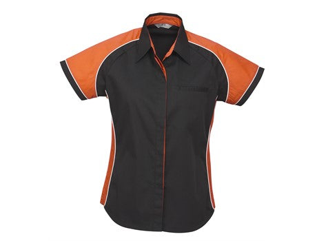 Ladies Nitro Pitt Shirt  - Orange (BIZ-3640-O)