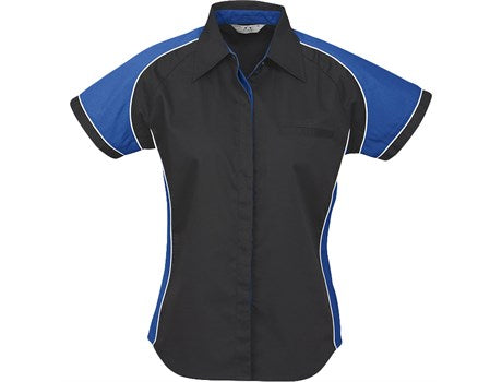 Ladies Nitro Pitt Shirt  - Royal Blue (BIZ-3640-RB)