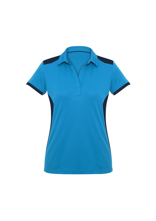 Ladies Rival Golf Shirt - Blue Only