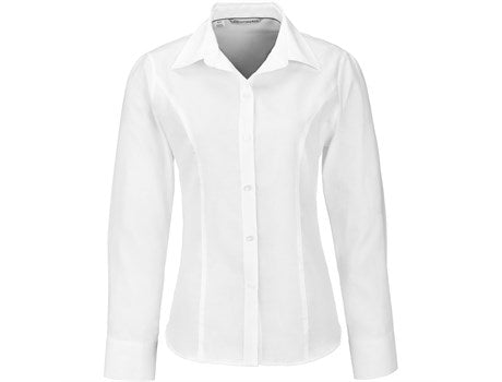 Ladies Long Sleeve Epic Shirt - White (CB-5805-W)