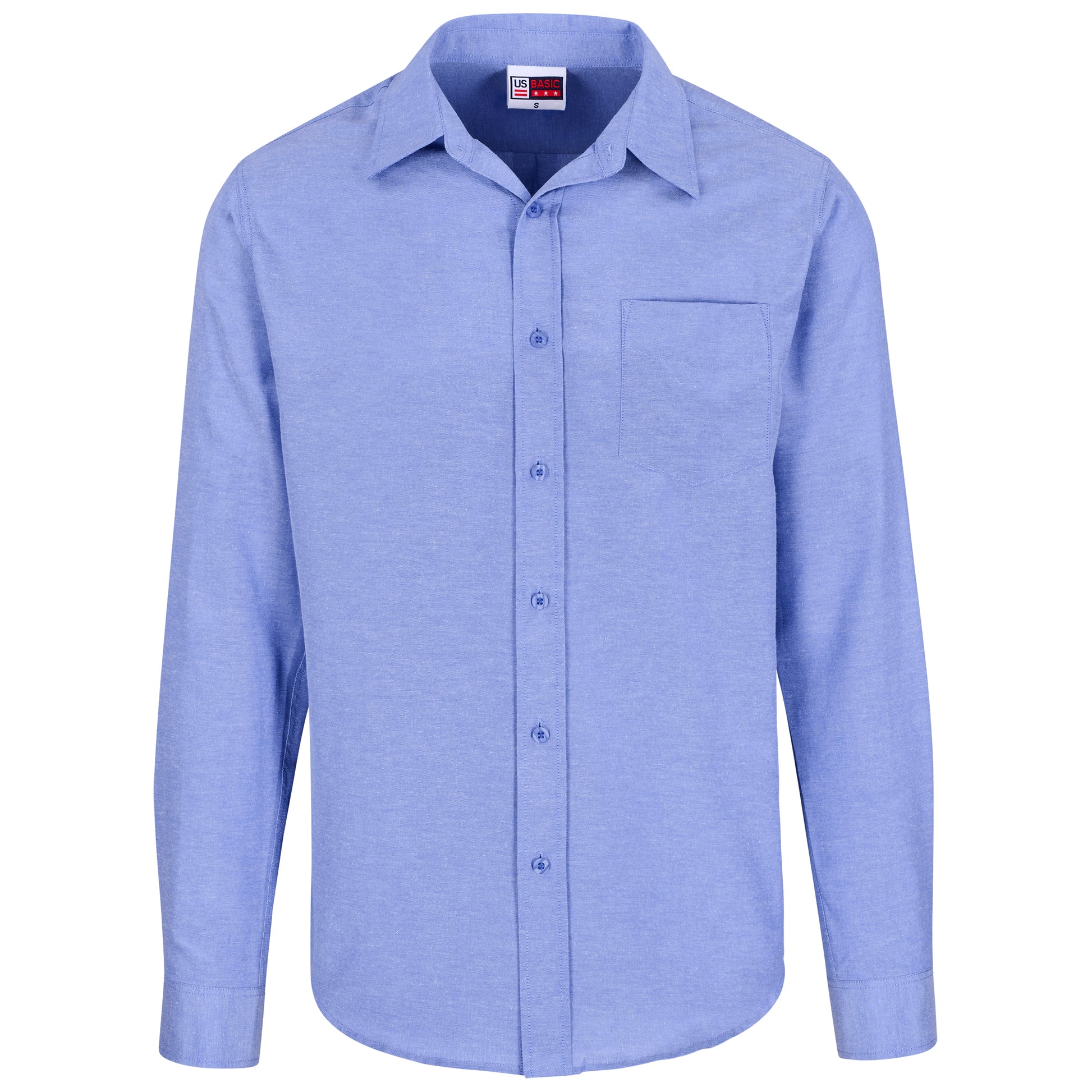 Mens Long Sleeve Oxford Shirt (CW-AL-181-A)