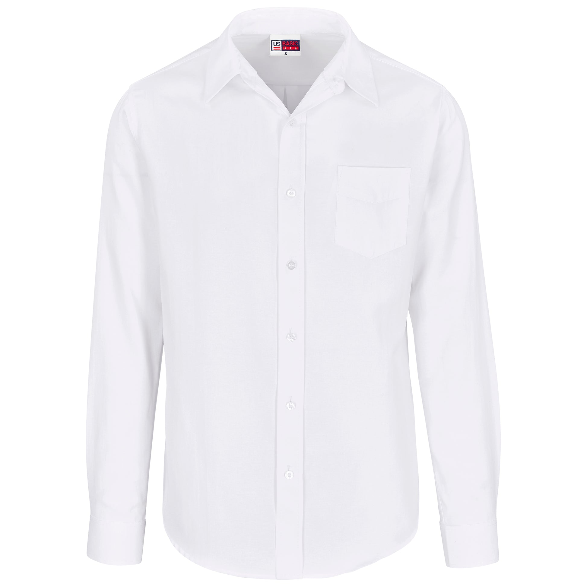 Mens Long Sleeve Oxford Shirt (CW-AL-181-A)