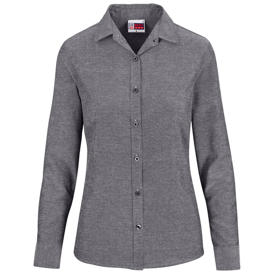 Ladies Long Sleeve Oxford Shirt (CW-AL-182-A)