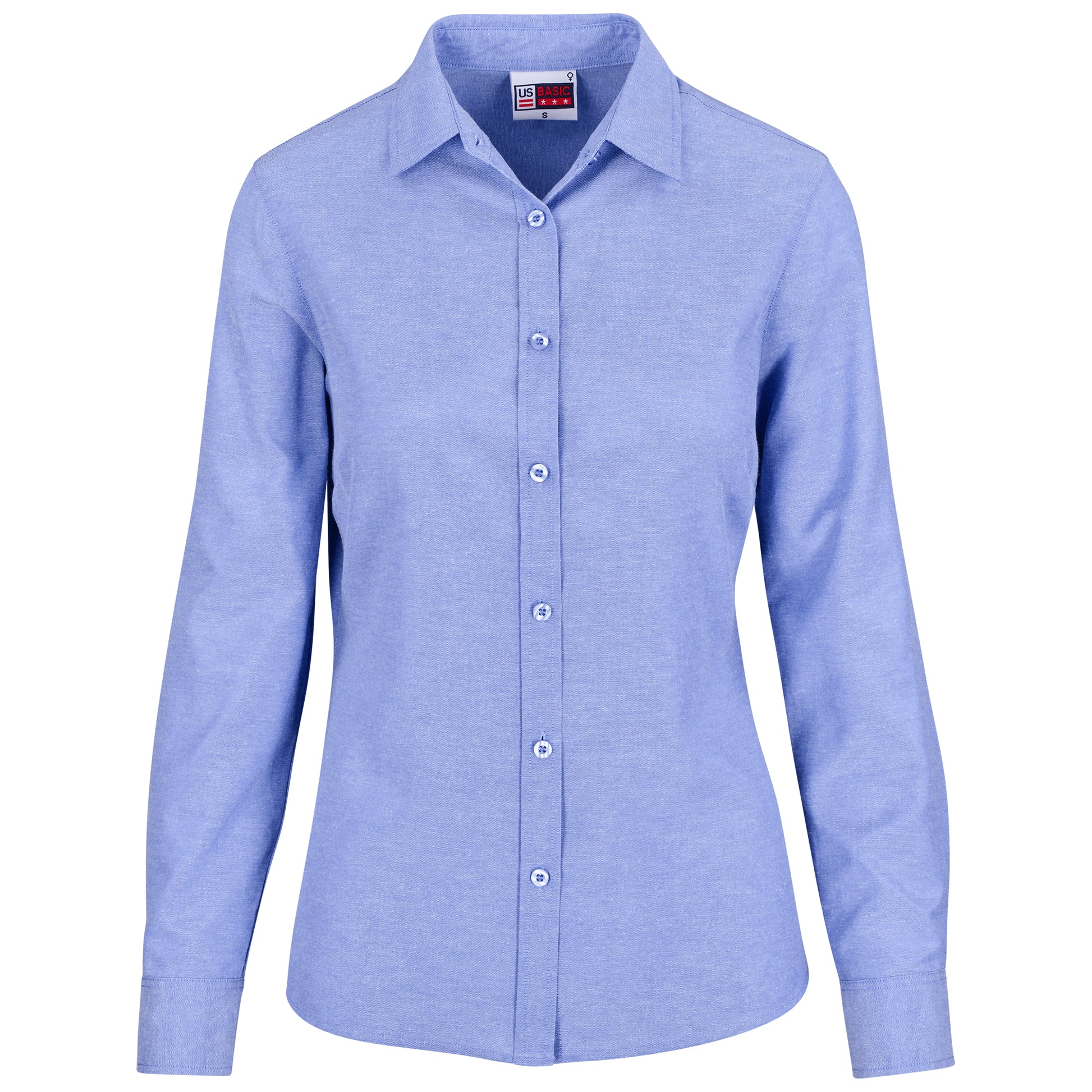 Ladies Long Sleeve Oxford Shirt (CW-AL-182-A)