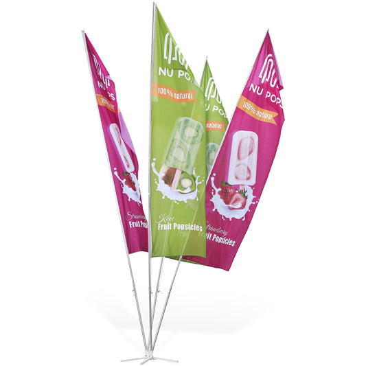 Legend 4 Flag Fountain 6m Large (1m x 4m flags) (DISPLAY-1025)
