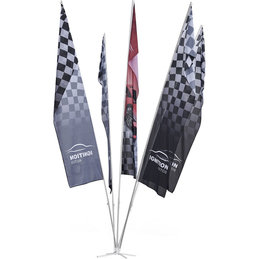 Legend 5 Flag Fountain 6m Large (1m x 4m flags) (DISPLAY-1030)