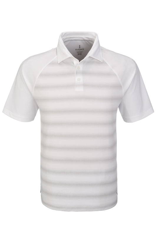 Mens Shimmer Golf Shirt -White Only