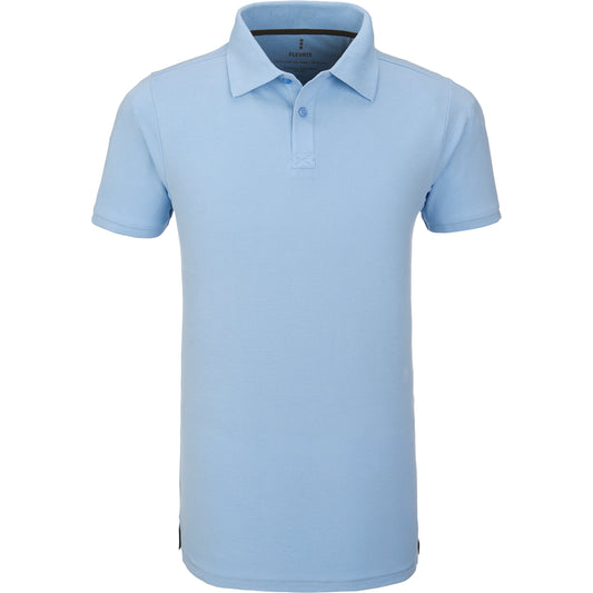 Mens Calgary Golf Shirt - Light Blue Only