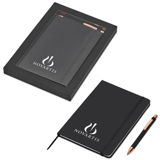 Sutton Notebook & Pen Set (GF-AM-1076-B)