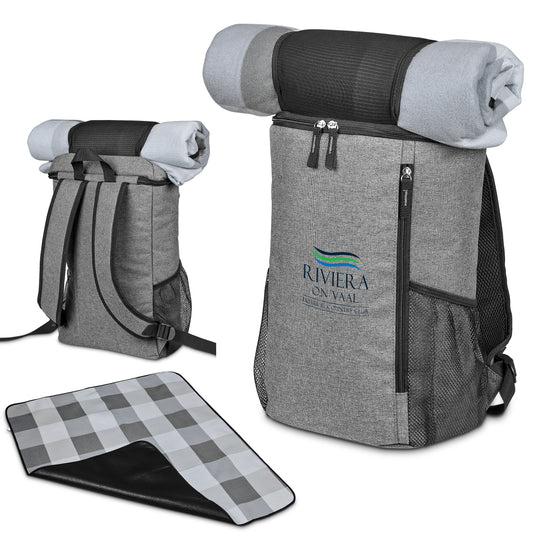 Summertide Backpack Cooler & Picnic Blanket (GF-AM-919-B)