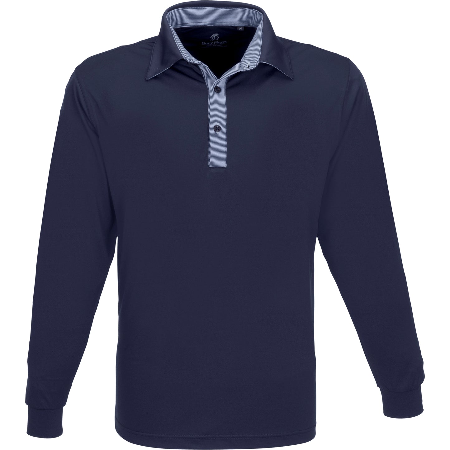 Mens Long Sleeve Pensacola Golf Shirt - Navy Only