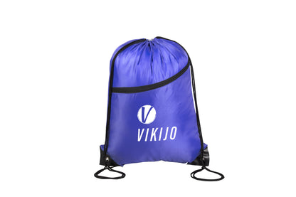 Double-up Drawstring Bag - Blue Only