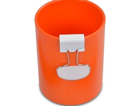 Juicy Pen Cup  - Orange (IDEA-2998-O)