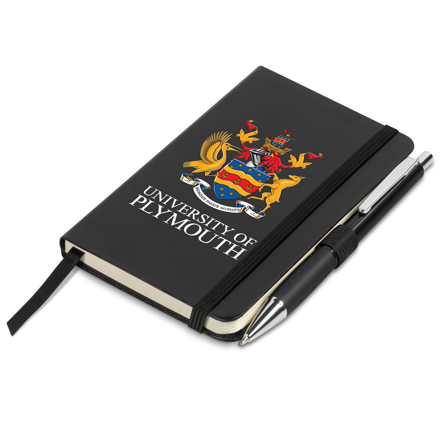 Fourth Estate A6 Hard Cover Notebook - Black Only