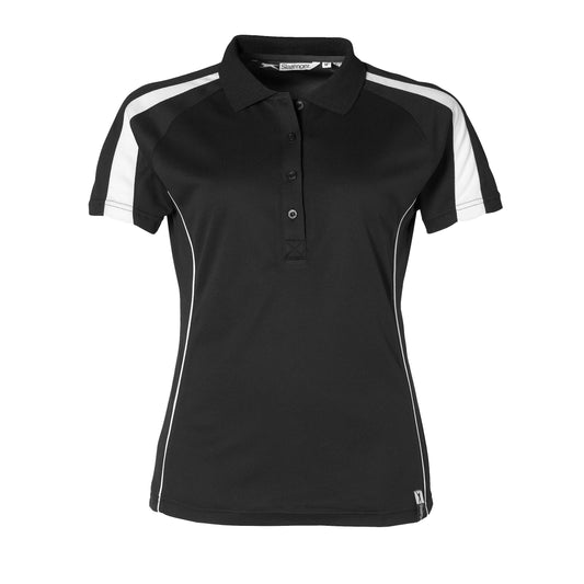 Ladies Horizon Golf Shirt - Black Only