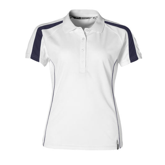 Ladies Horizon Golf Shirt -White Only