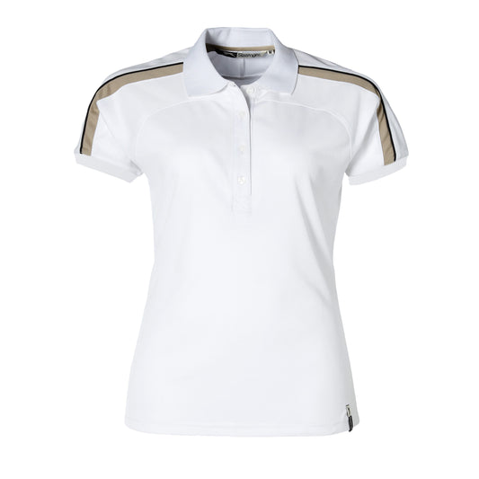 Ladies Trinity Golf Shirt - White Only