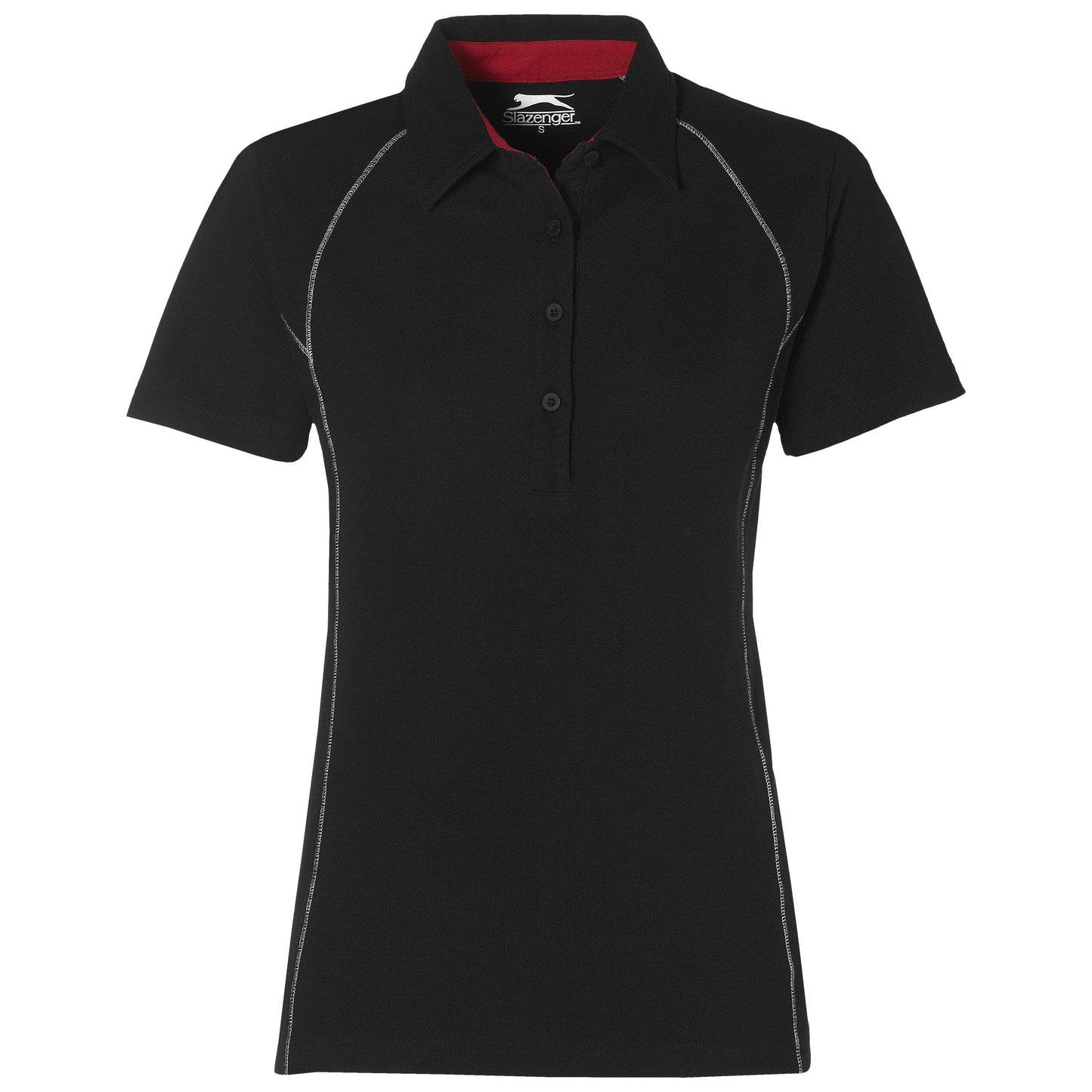 Ladies Victory Golf Shirt - Black Only