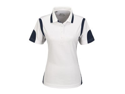 Ladies Genesis Golf Shirt - White Only