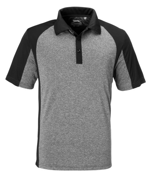 Mens Matrix Golf Shirt - Black Only