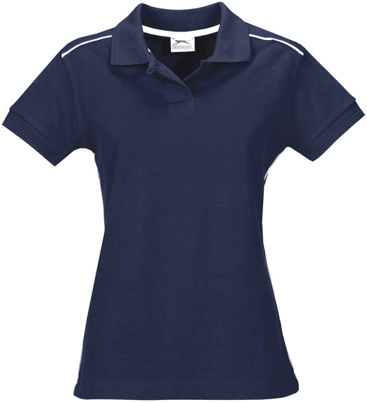 Ladies Backhand Golf Shirt - Navy Only