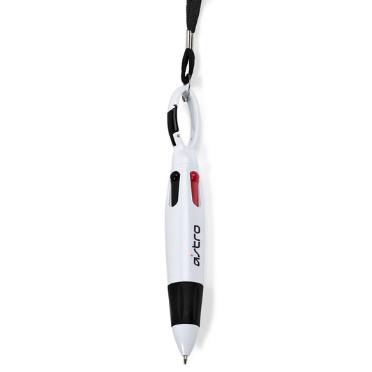 Quatro 4-in-1 Clip Neck Pen (WI-AL-252-B)